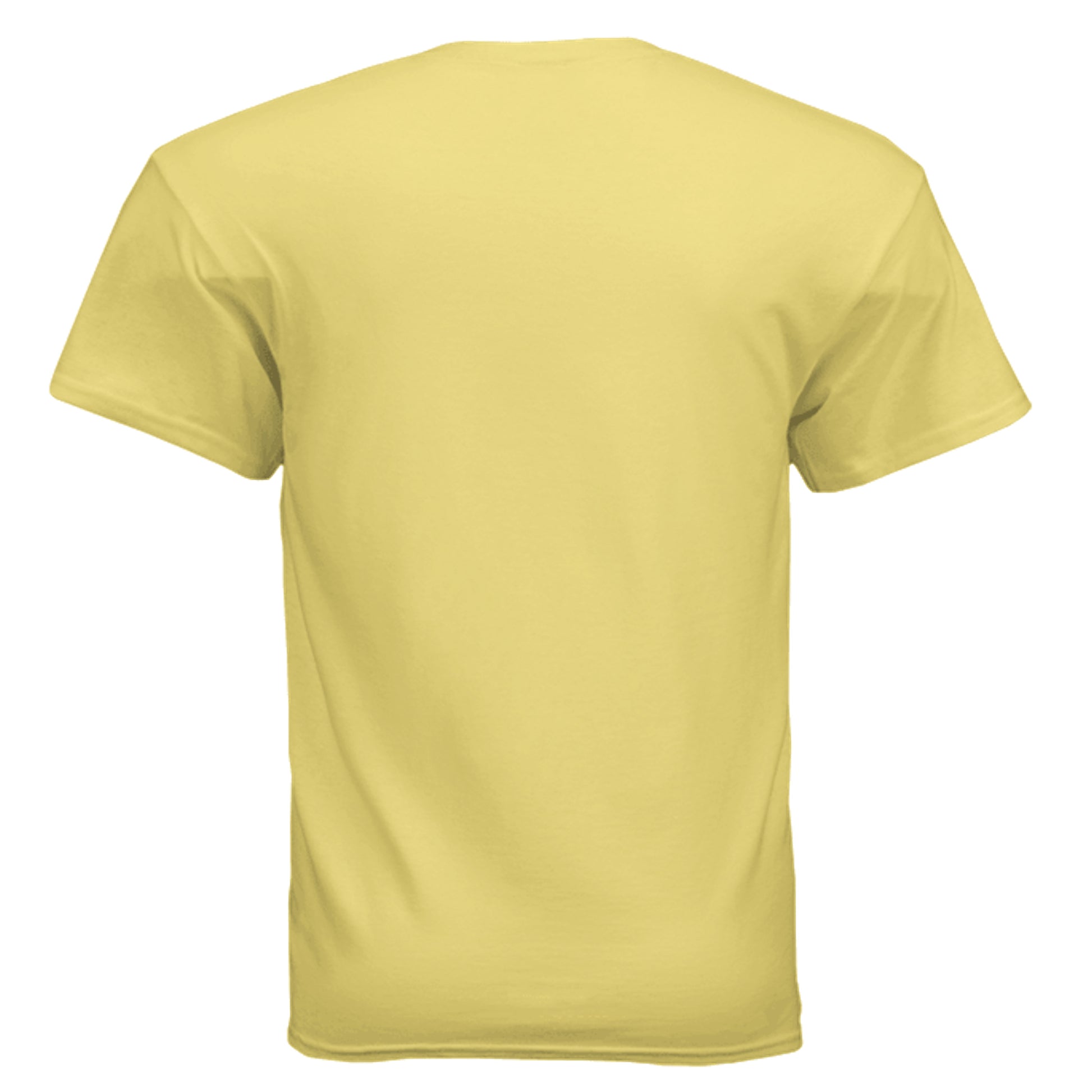 Blow Me birthday cupcake graphic on daisy unisex heavy cotton tee, back view — Daddy Threads