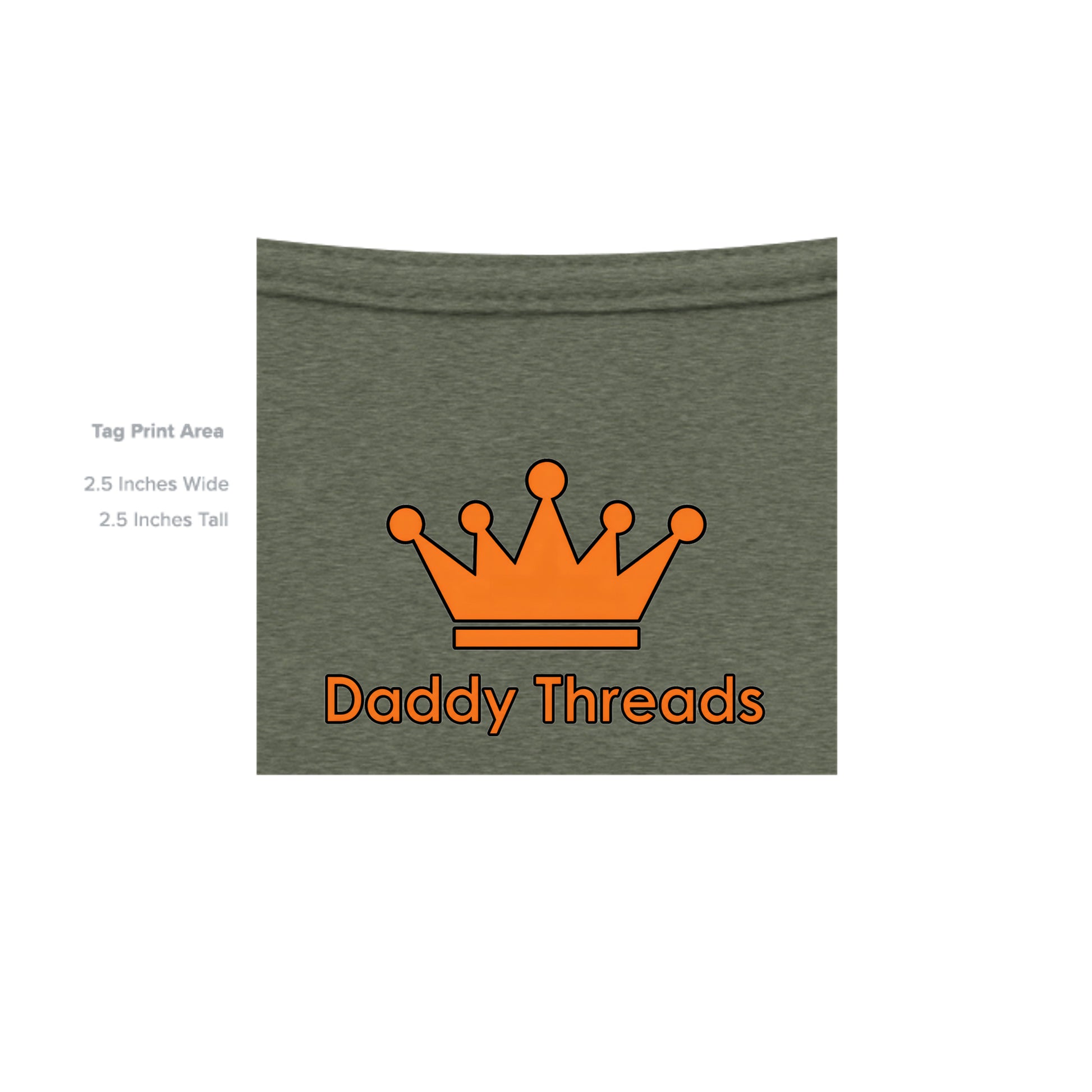 HEATHER MILITARY GREEN - G500 - INSIDE_TAG_LINE