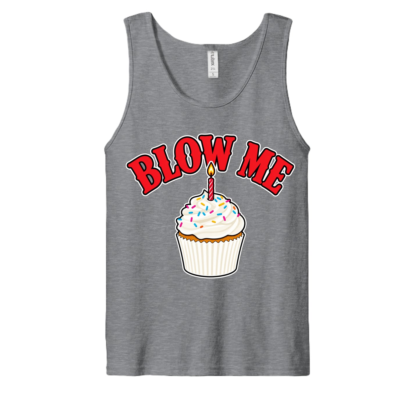 Heather Grey - S105 - FRONT