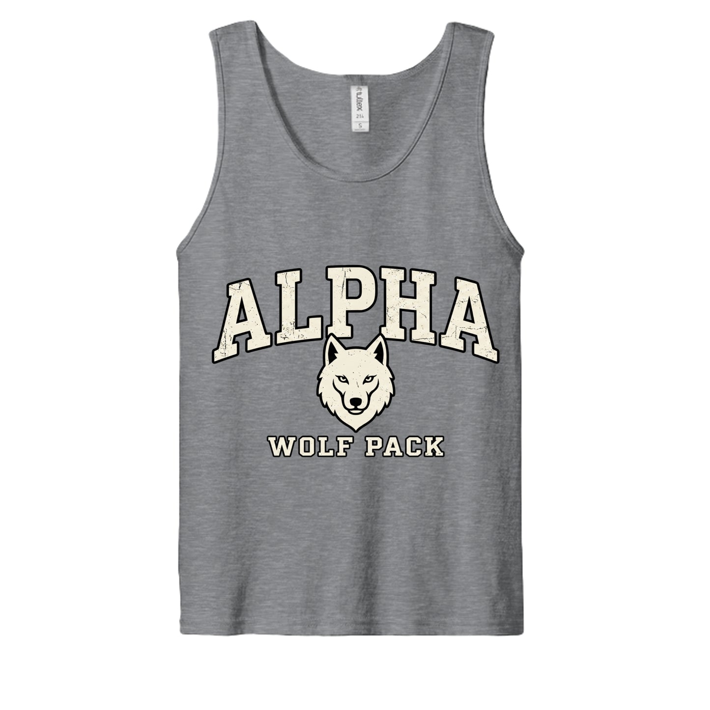 Heather Grey - S105 - FRONT